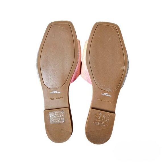 Vince Camuto Skylinna Washable Knit Flat Slide Sandals - Picture 8 of 10